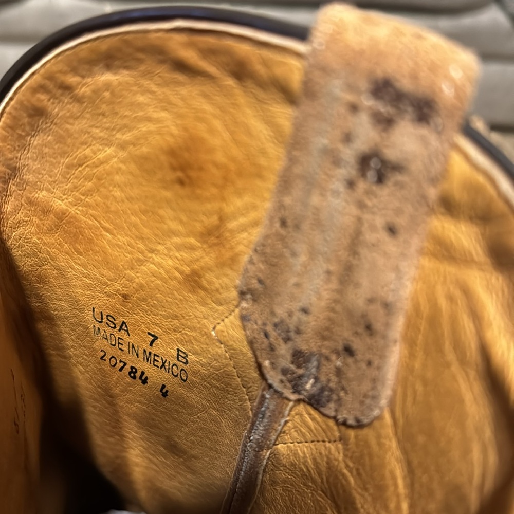 Johnny Ringo Suede Cowboy Boots - Picture 8 of 8